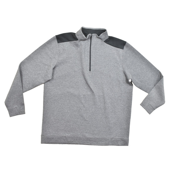 Under Armour Men's Gray ColdGear Loose Fit 1/4 Zip Pullover Sweatshirt Golf 2XL - Picture 1 of 8